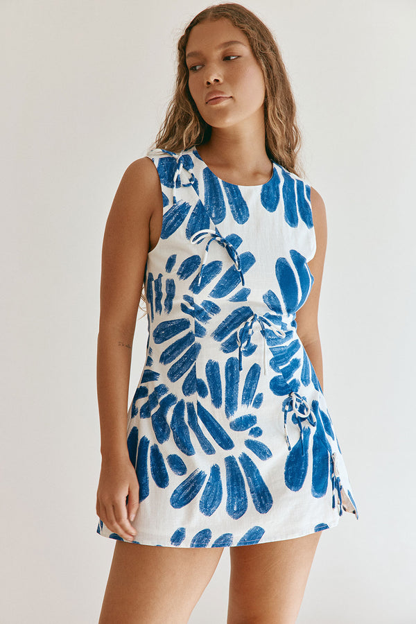 Natsuki Dress - Brush Petal