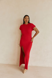 Gemini Dress - Red