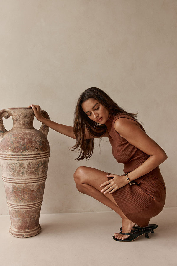 SAMPLE-Ellamay Skirt - Gingerbread