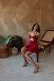 SAMPLE-Ale Dress - Merlot
