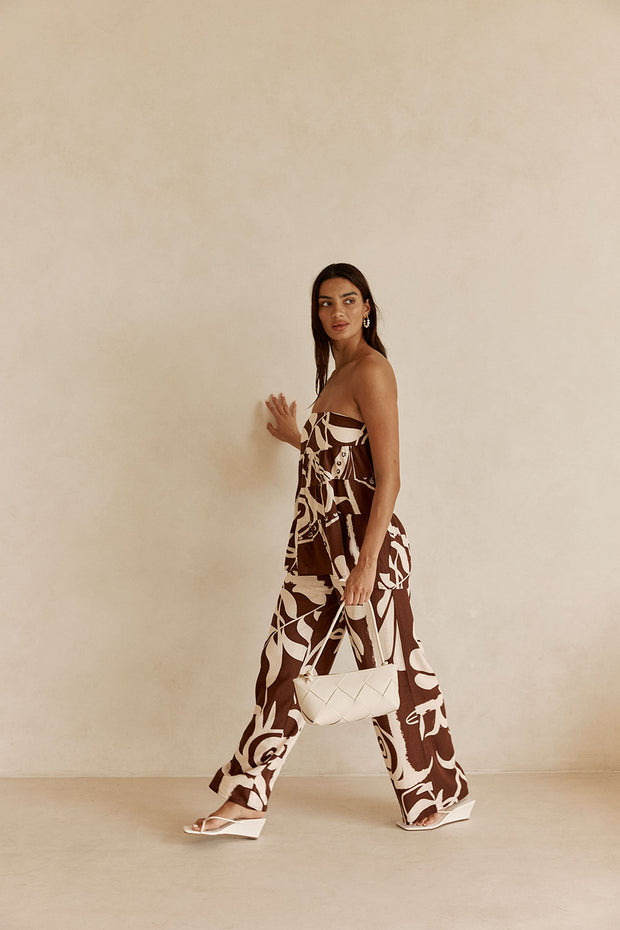 Presley Pants - Painted Tiles