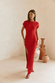 Gemini Dress - Red