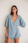 SAMPLE-Wyatt Top - Blue