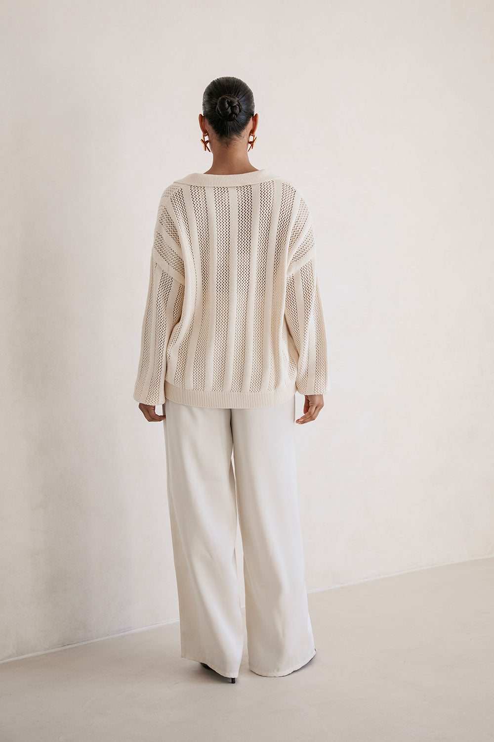Camino Knit Sweater - Beige – SABO