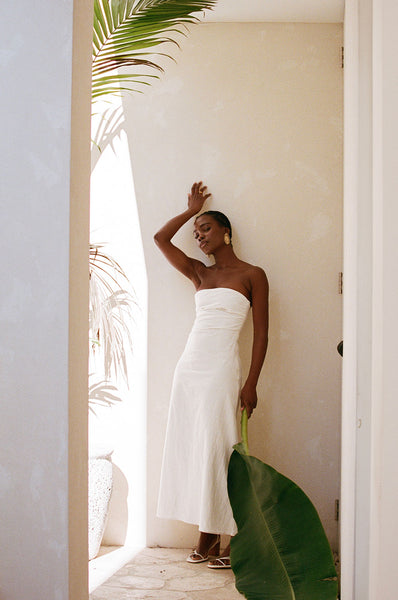 White Dress Graduation Strapless Estella Strapless Maxi Dress White Dress Graduation Strapless Estella Strapless Maxi Dress
