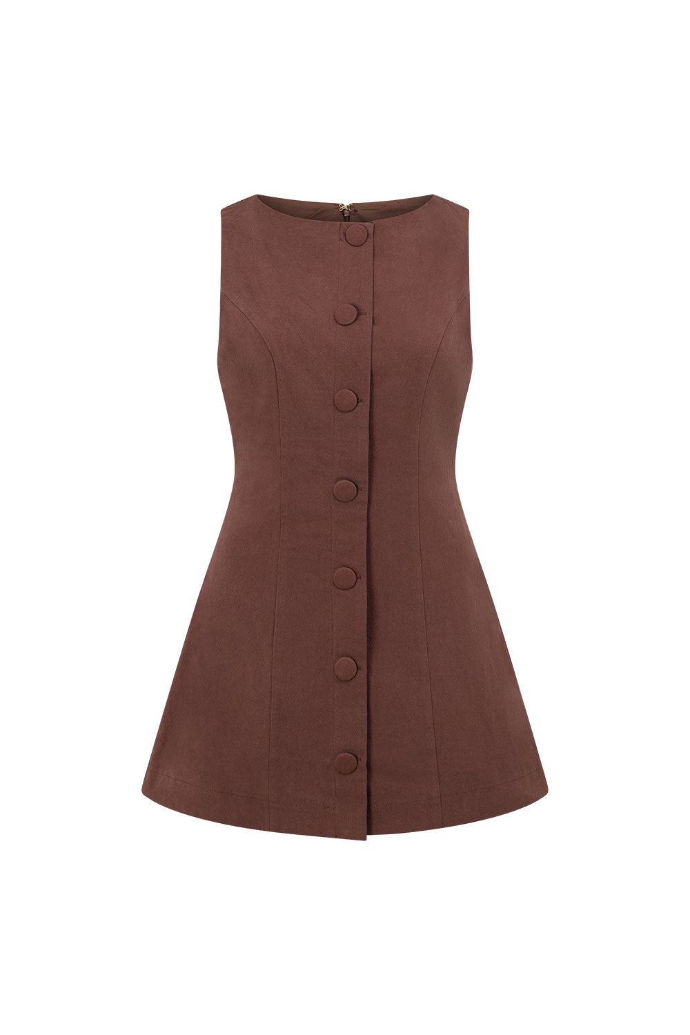 SAMPLE-Graylee Dress - Chocolate