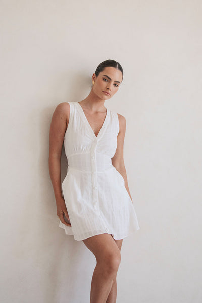 Shaelagh Dress - White