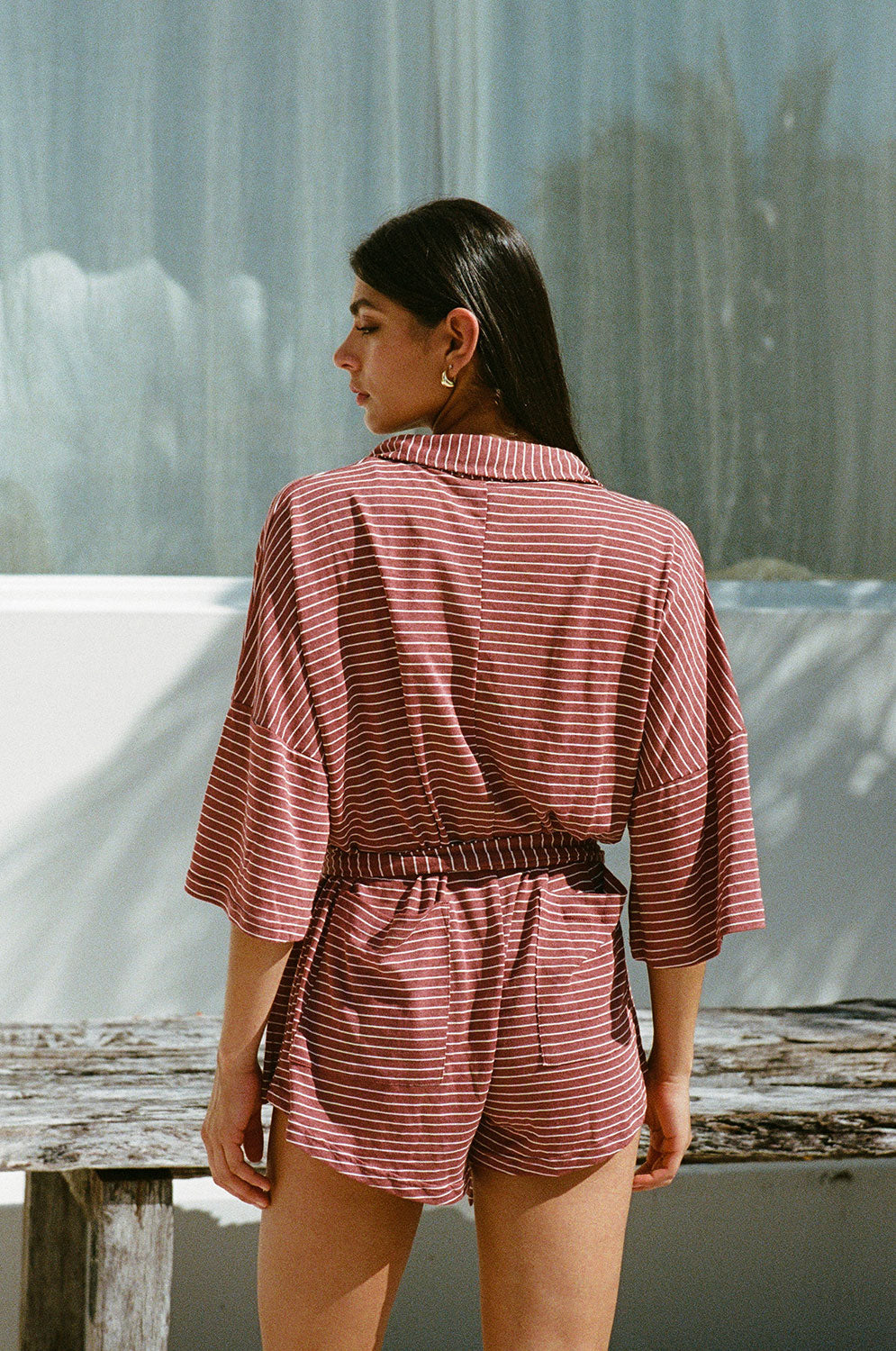 SAMPLE-Milena Playsuit - Stripe