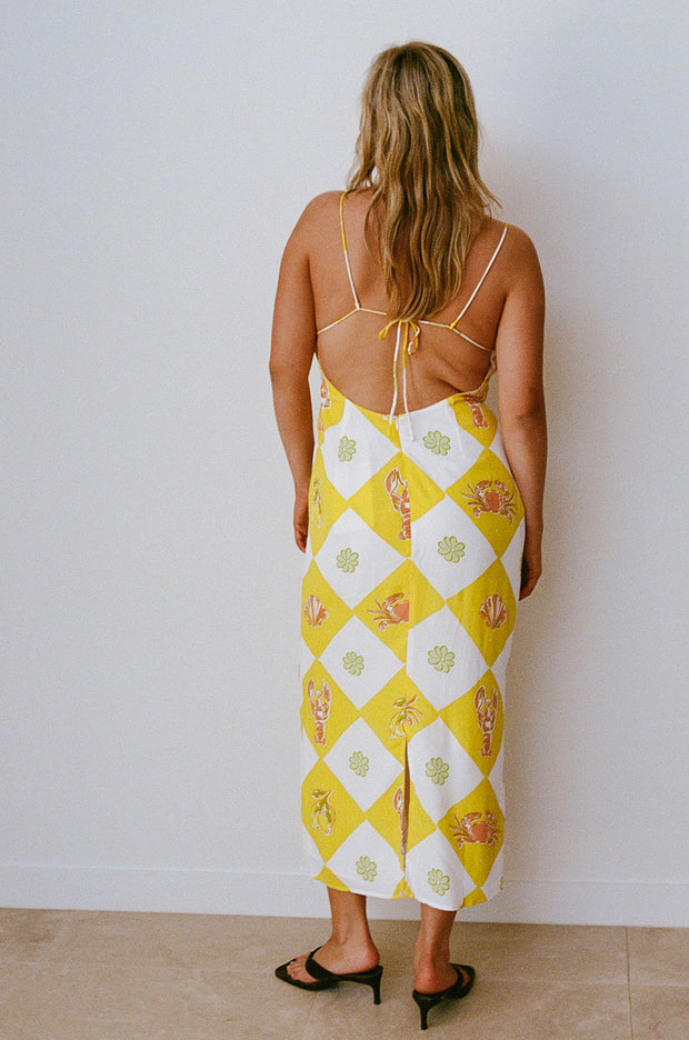 Honey Dress - Oceano Yellow