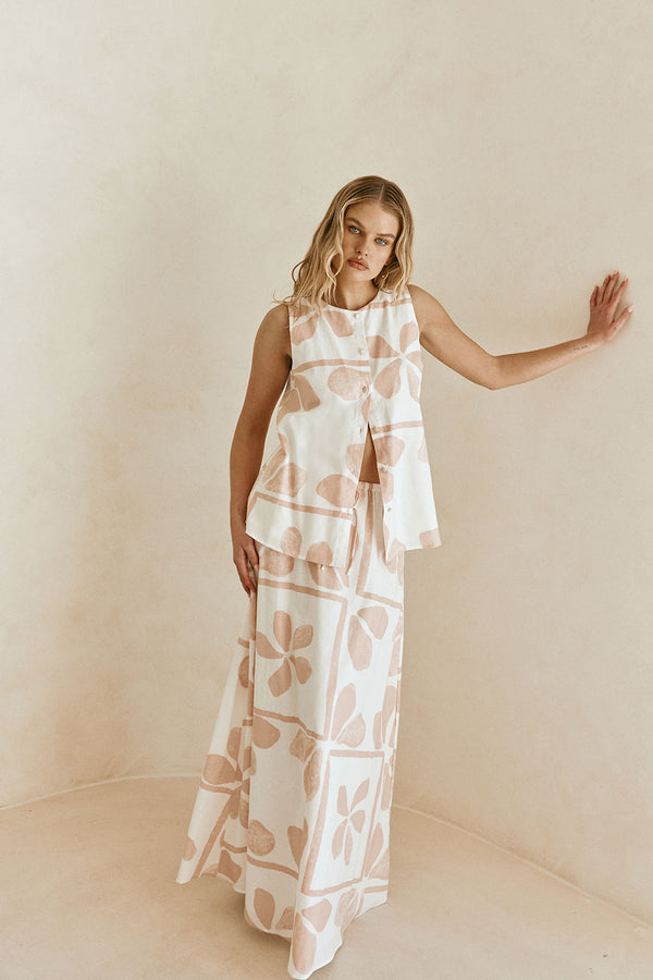 Riko Top - Petal Patch