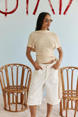 Locket Top - Cream