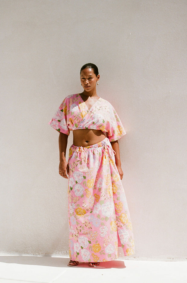 Naya Wrap Skirt - Corsage Spring