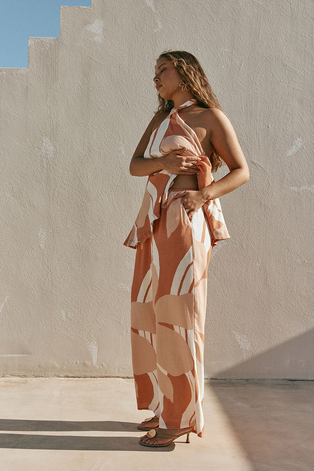 Victoria Pants - Peach Solanto