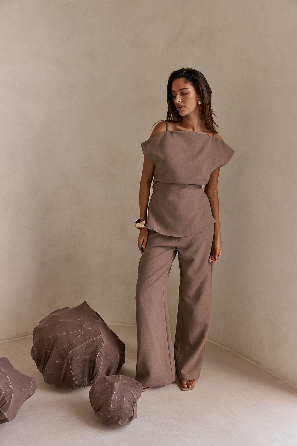 Naomi Top - Chocolate