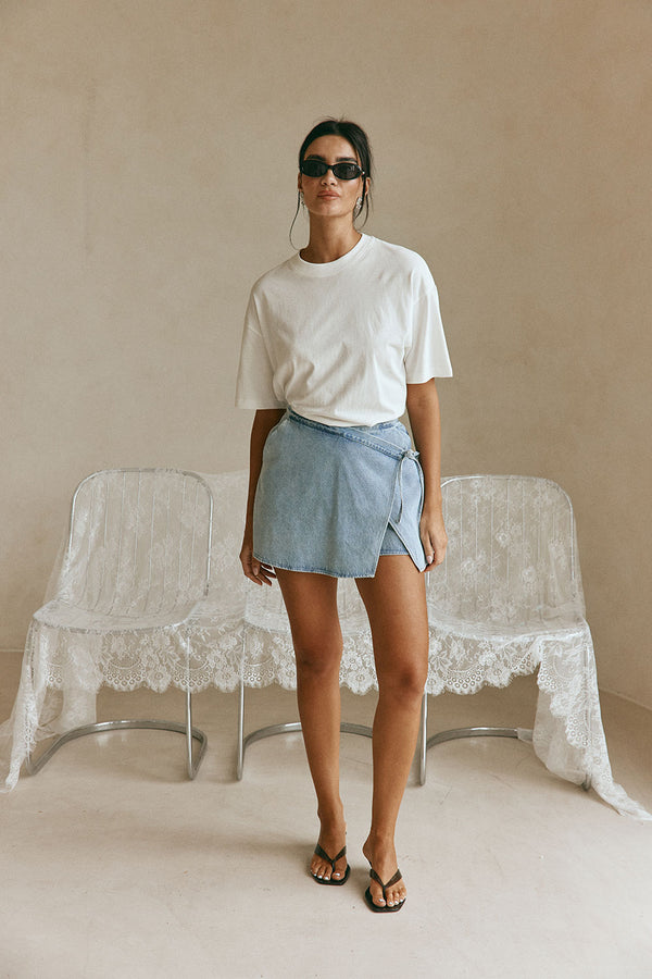 Rocio Skort - Denim
