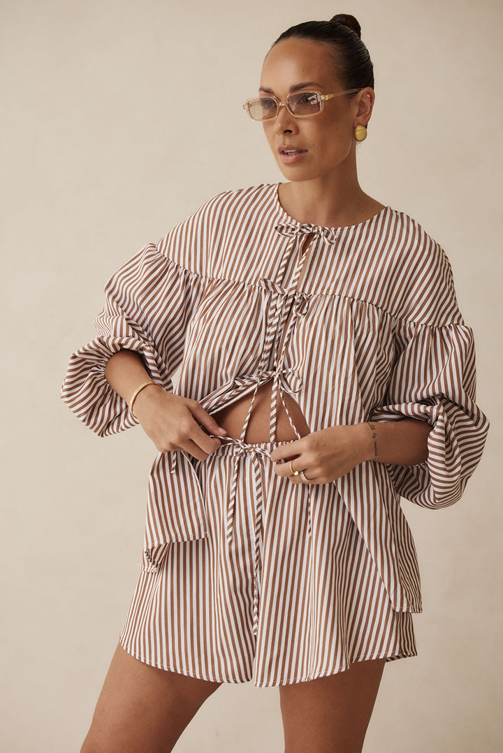 Pennie Top - Chocolate