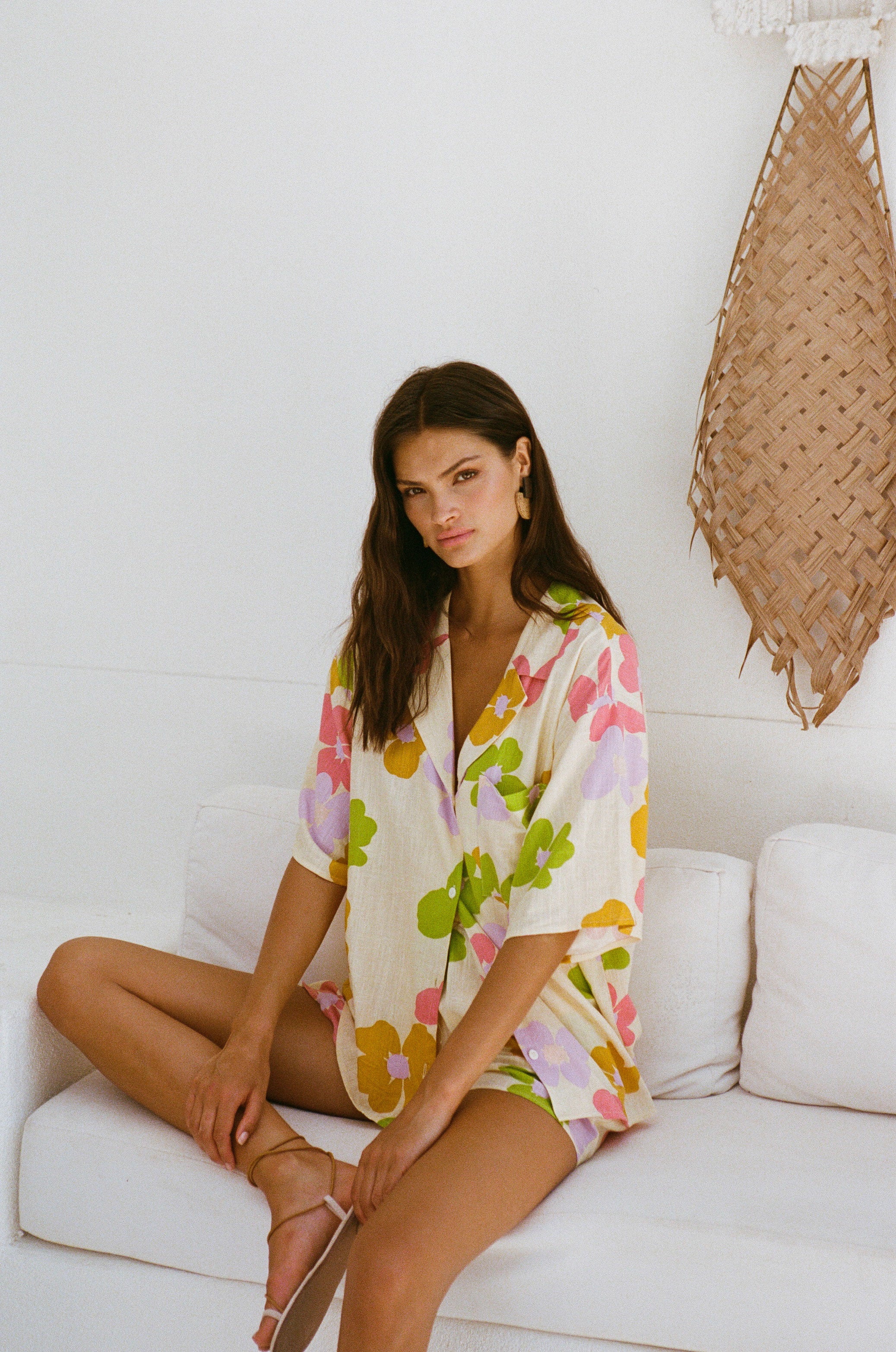SAMPLE-Lennon Top - Tutti Daisy Floral – SABO