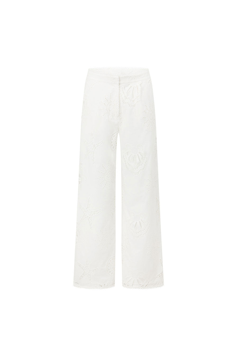 SAMPLE-Nissi Pants - Corallo Bianca