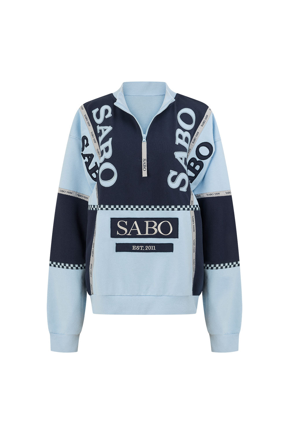 Blue Vintage Oversized SABO NSW Sweater