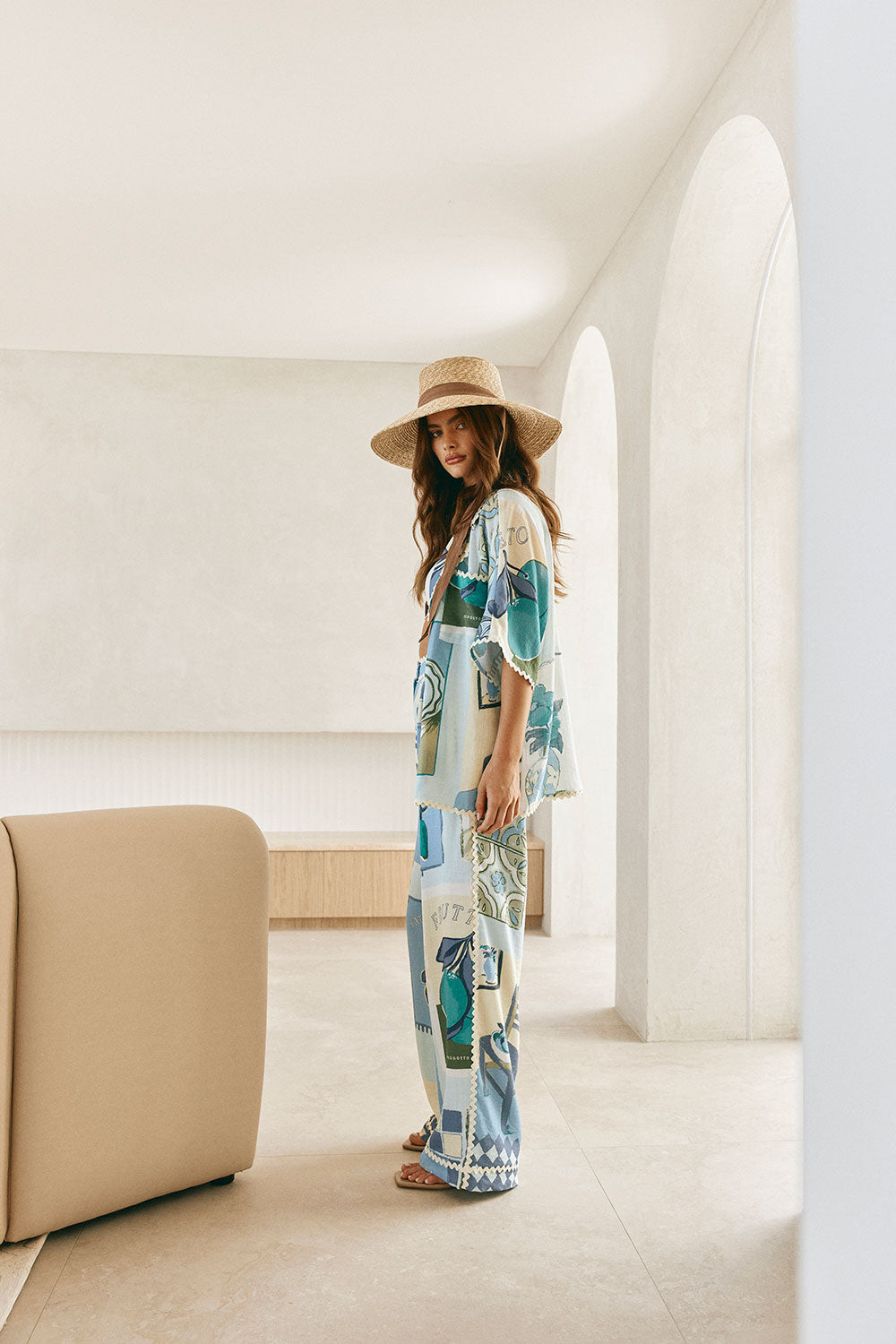 Kelia Pants - Blue – SABO