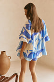 Elara Top - Valley Blue