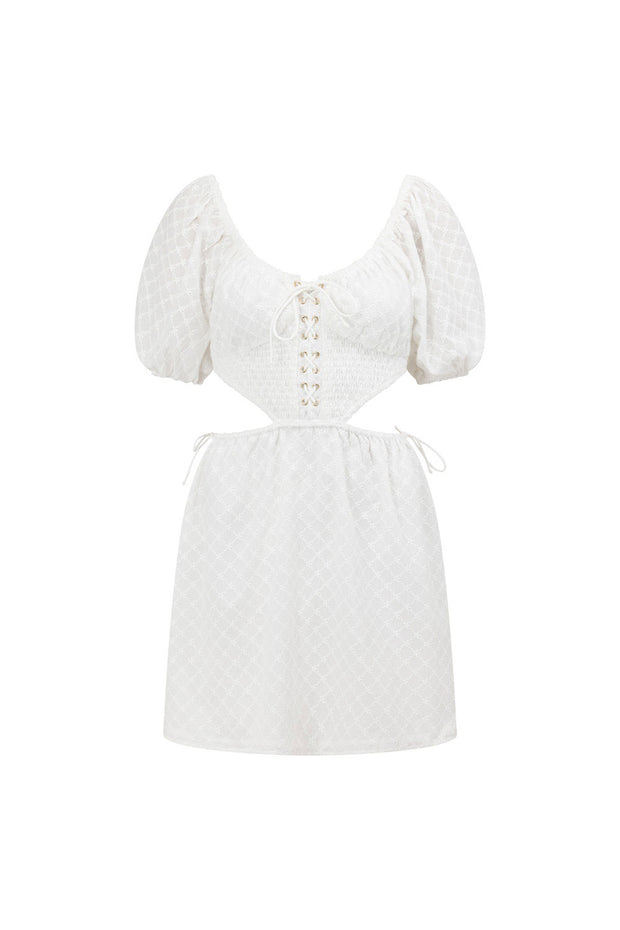 SAMPLE-Haven Lace Up Dress