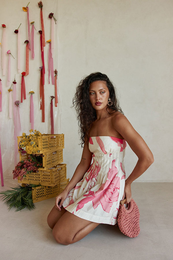 Tabi Dress - Flora Sunset