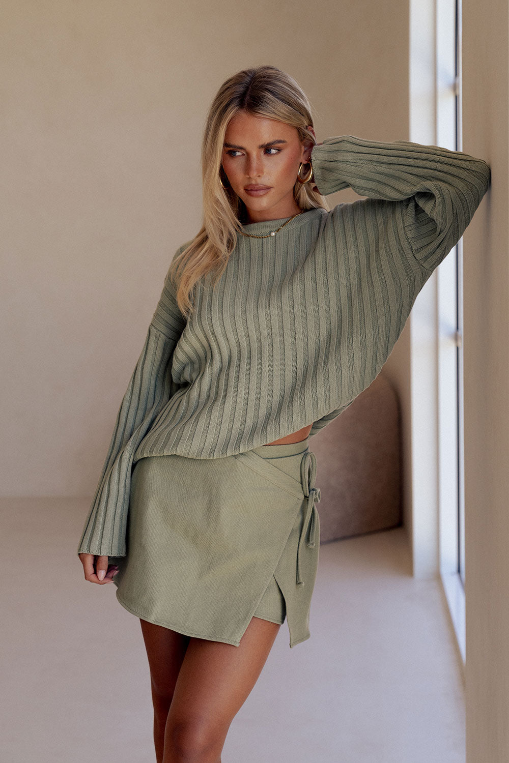 SAMPLE-Jali Top - Green