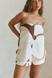 Ria Playsuit - Sable Floral