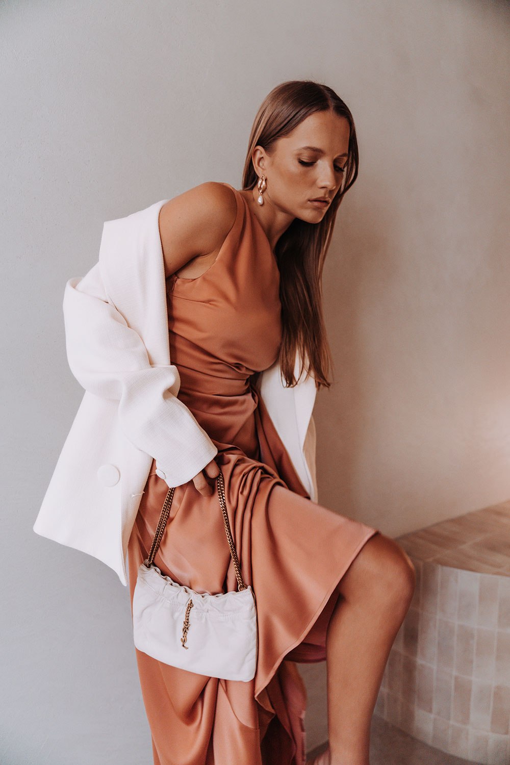 Hailey Skirt - Coral