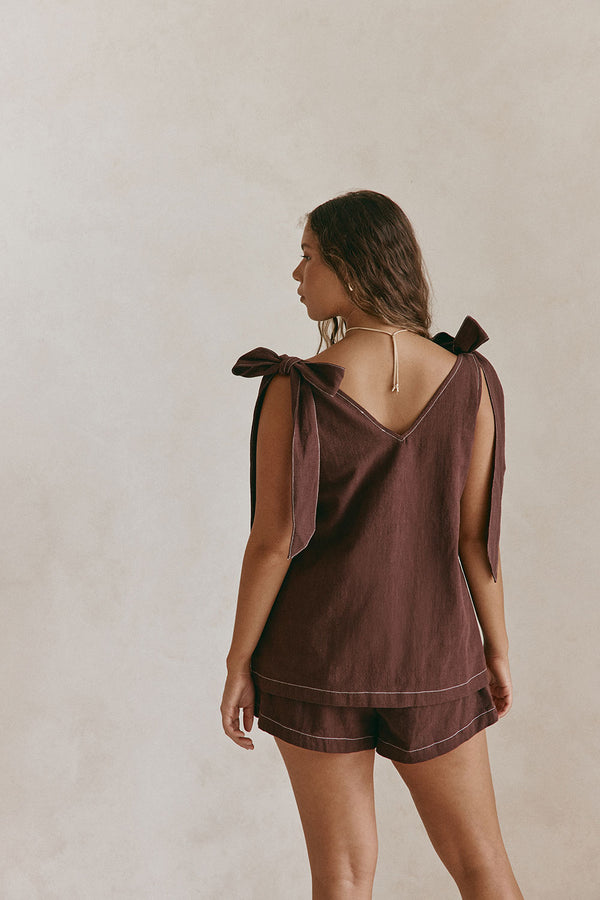 Shop Women's Two Piece Sets USA tagged "primary-color:Brown" SABO Shop Women's Two Piece Sets USA tagged "primary-color:Brown" SABO