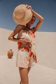 SAMPLE-Jetta Shorts - Petal Scarf