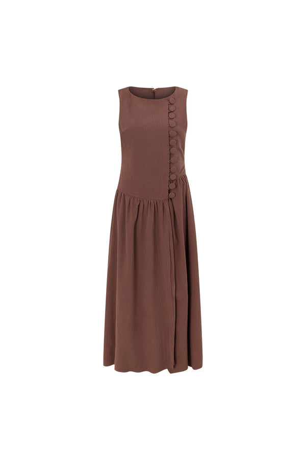 Odessa Dress - Chocolate