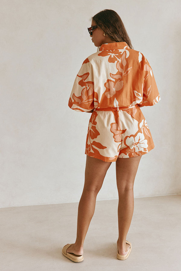 Nikita Playsuit - Sunset Botanica