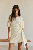 SAMPLE-Lluvia Dress - Butter