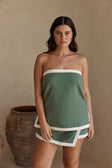 SAMPLE-Birdie Top - Dusty Teal
