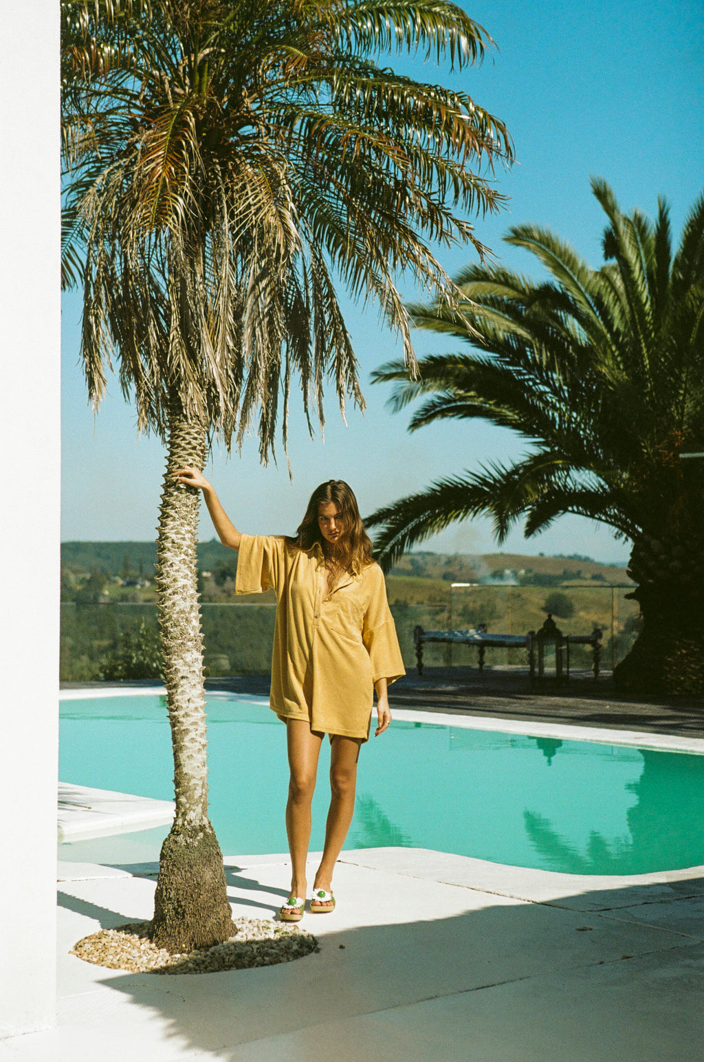 SAMPLE-Milena Playsuit - Toffee