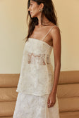 Sirromet Top - Flora Blanco