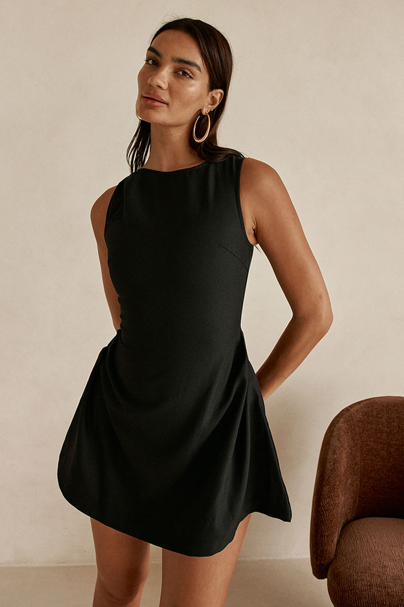 black summer dresses for women Newshows Sundress 2026 Cocktail Halter Teacher Business Casual Outfits Beach Vacation Ruffle Belted Dresses with Pockets(Black, S) RUMIA Summer Dresses for Women