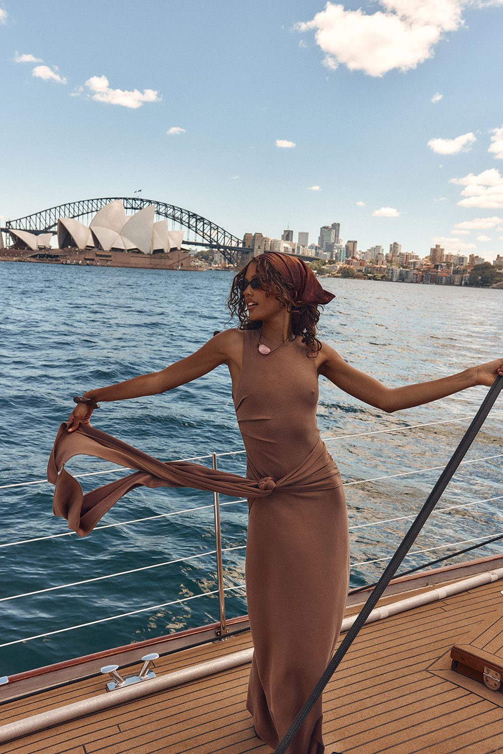 Soleia Dress - Chocolate