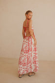 Eliska Dress - Shoreline Red