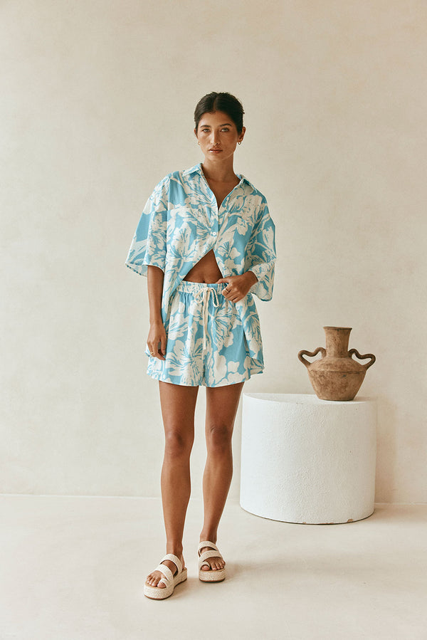 SAMPLE-Tahlee Shorts - Sol Floral