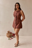 SAMPLE-Graylee Dress - Chocolate