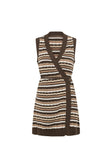 SAMPLE-Abyss Dress - Chocolate