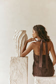 Azari Top - Brown
