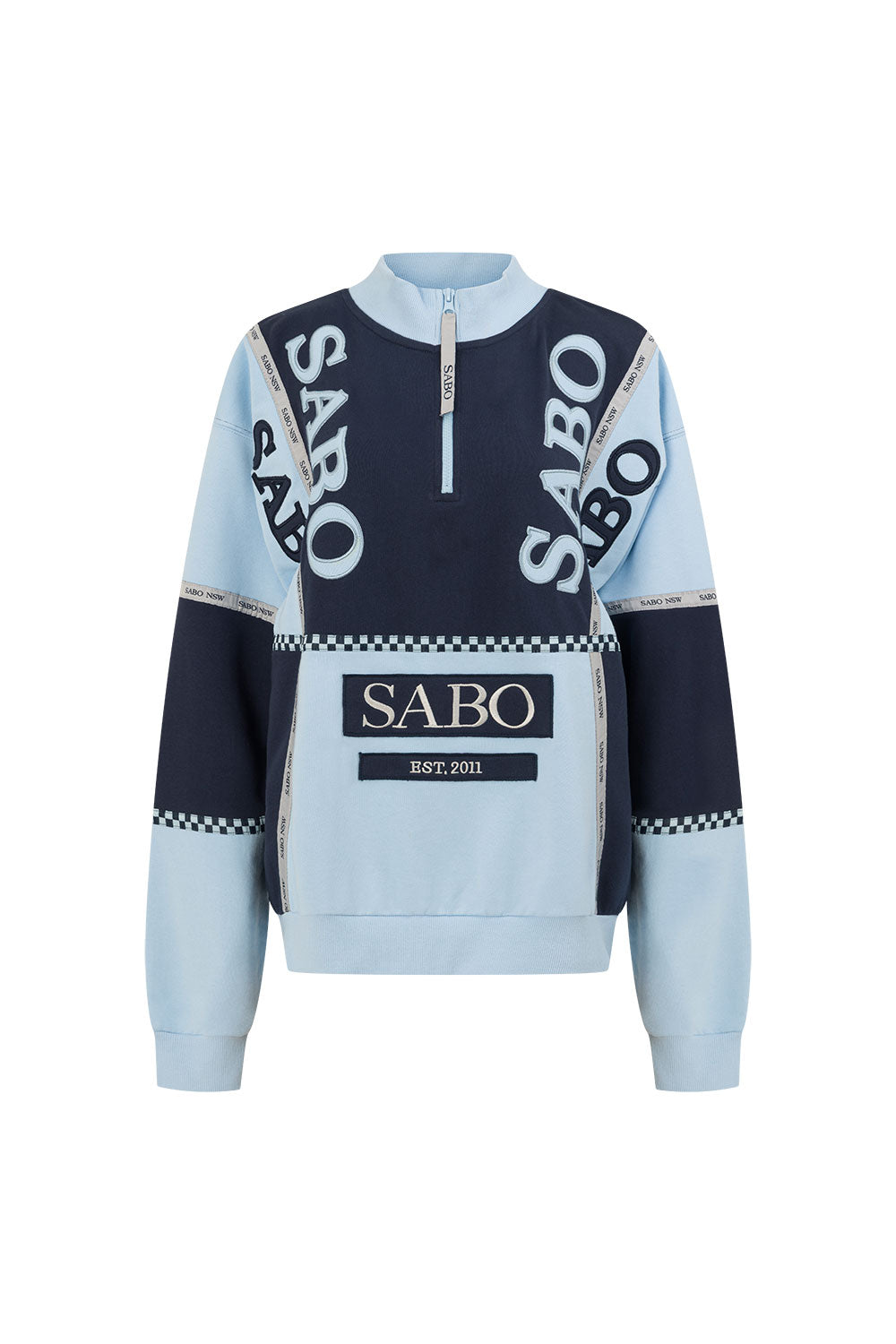 Blue Vintage Oversized SABO NSW Sweater