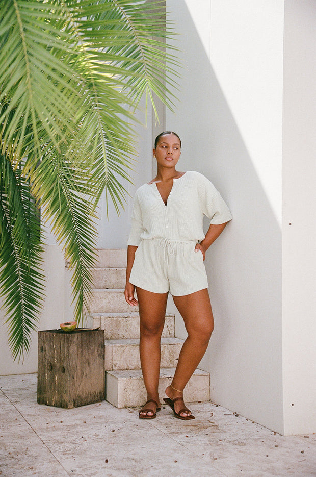 Juniper Playsuit - Sage