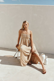 Ada Dress - Tan