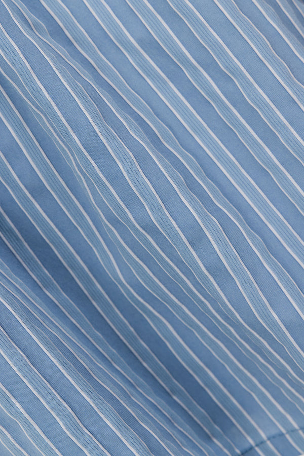 SAMPLE-Hailey Shorts - Blue Stripe