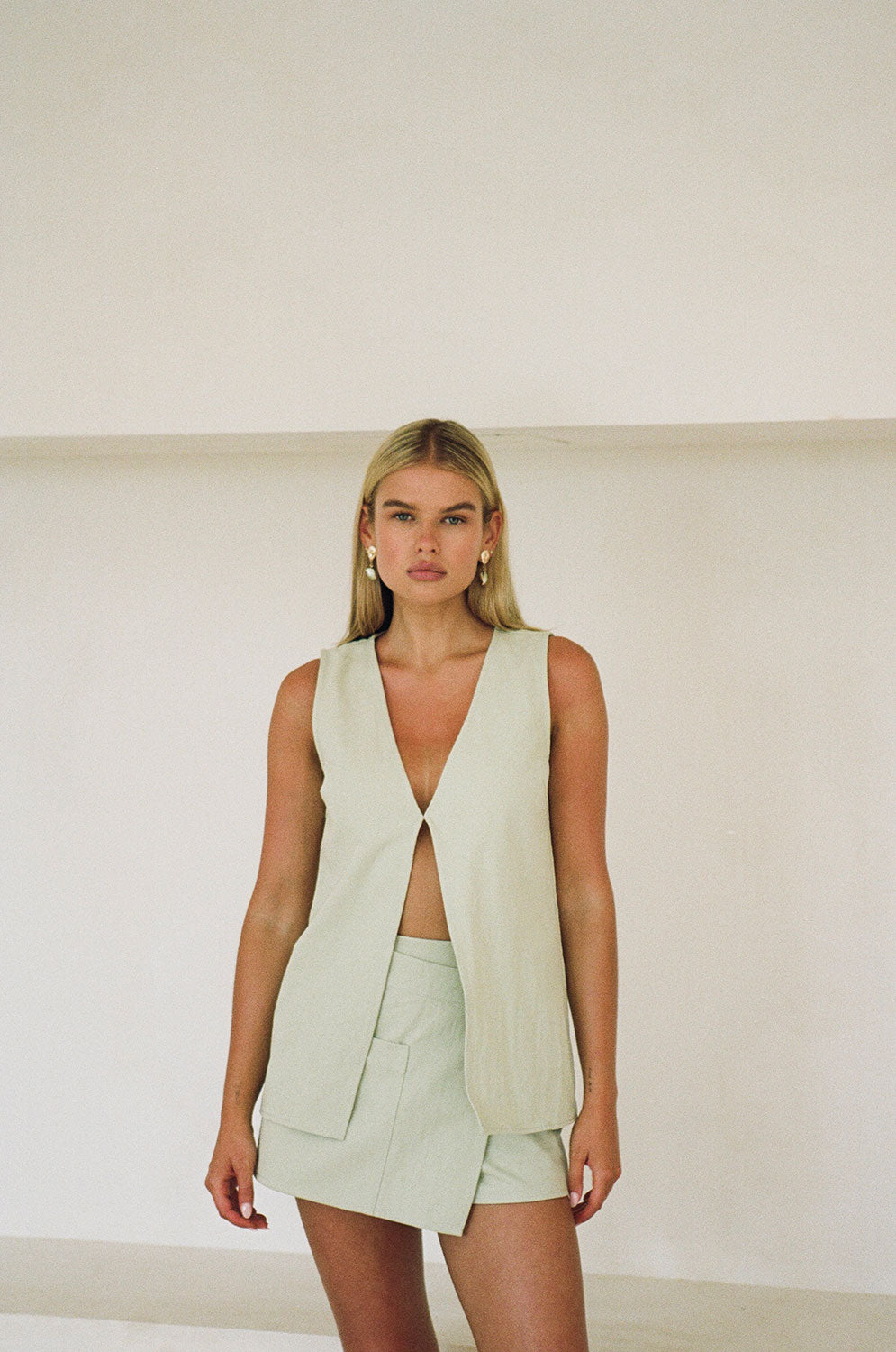 SAMPLE-Loralei Skort - Mint